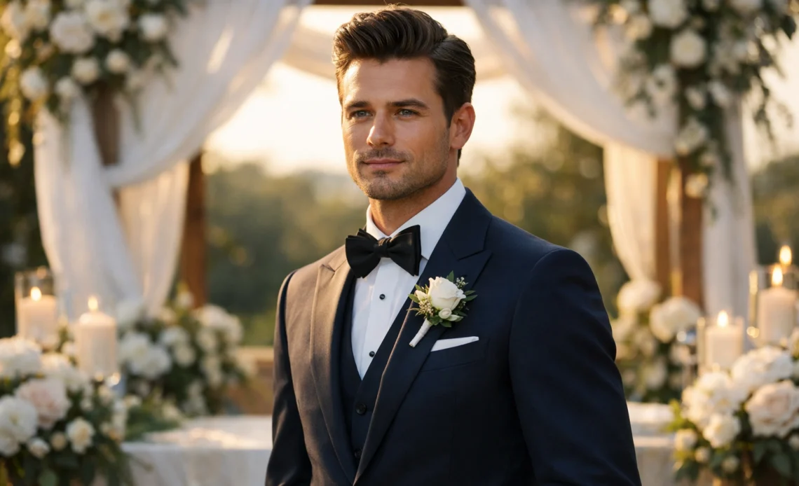 20 Handsome Men's Wedding Hairstyles for a Perfect Groom Look