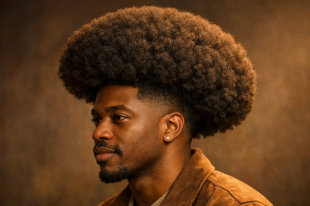 Afro Broccoli Haircut