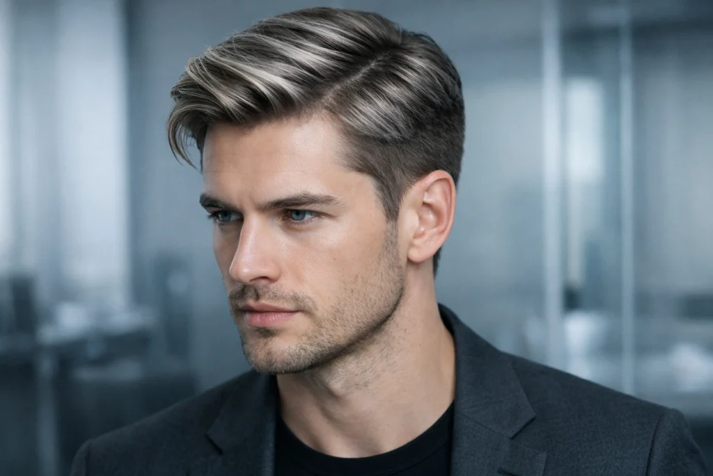 Ash Blonde Highlights