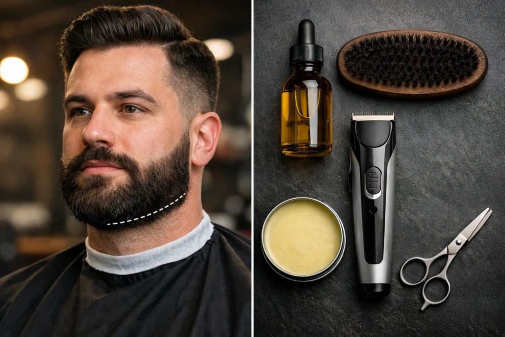 Beard Grooming Principles for Double Chin Concealment