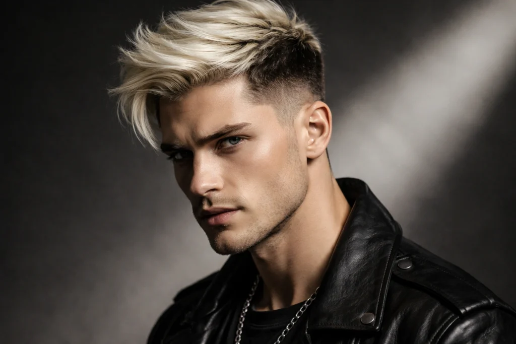 Bleach Blonde Undercut
