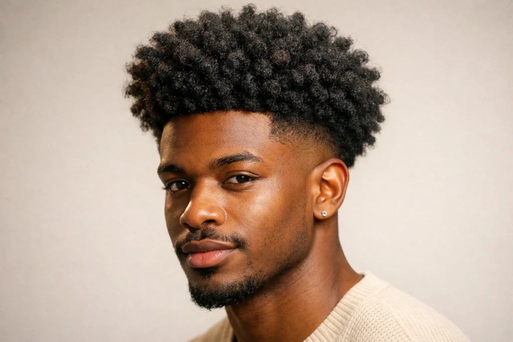 Broccoli Haircut for Black Men