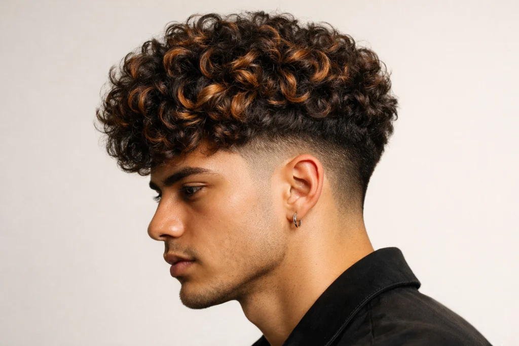 Broccoli Haircut with Highlights