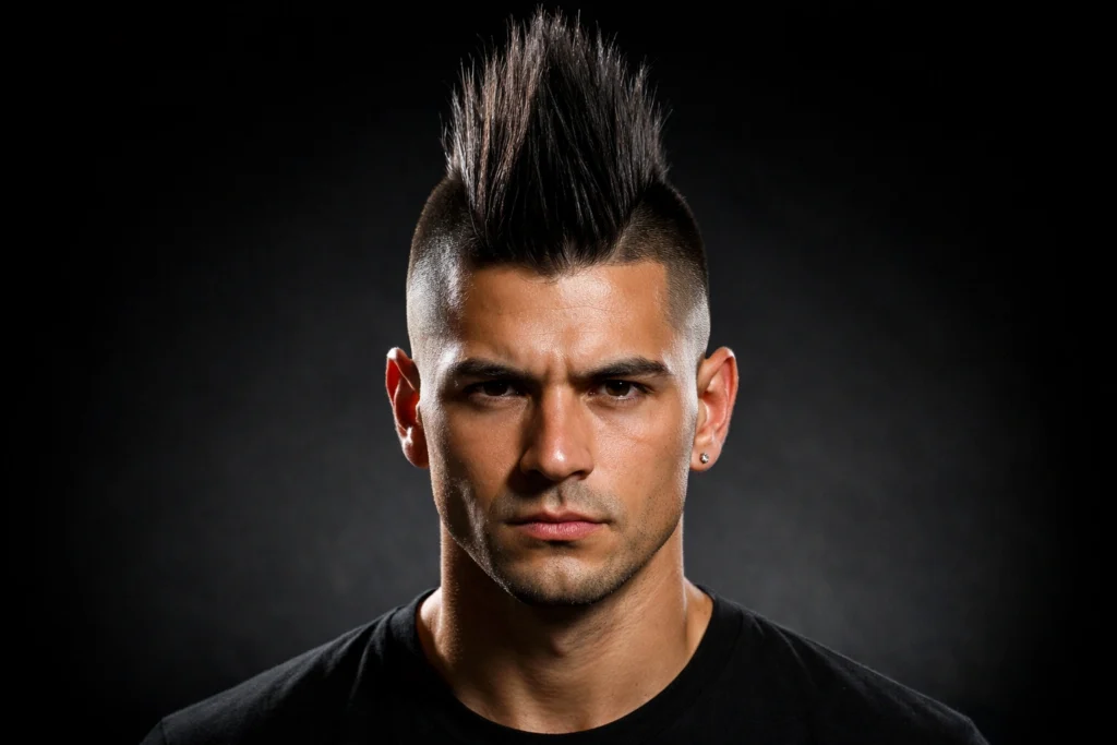 Burst Fade Mohawk
Burst Fade Haircuts