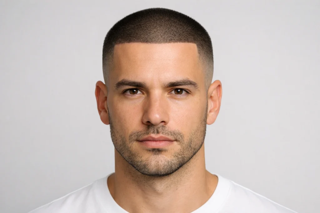 Buzz Cut with Fade