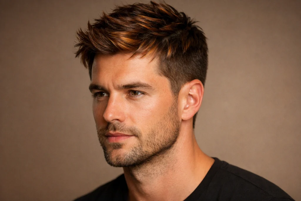 Caramel Highlights on Brown Hair