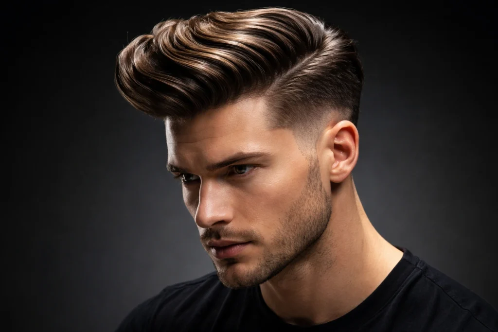 Comb Over Pompadour