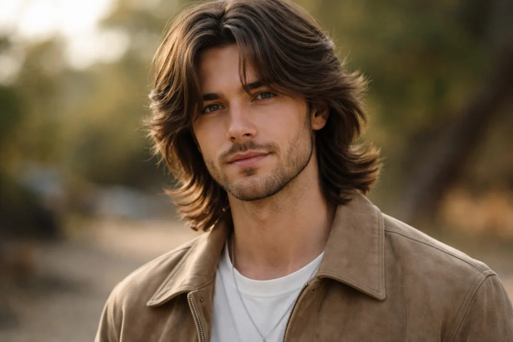 Curtain Bangs with Layers