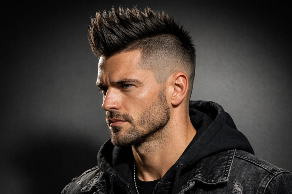 Faux Hawk Fade