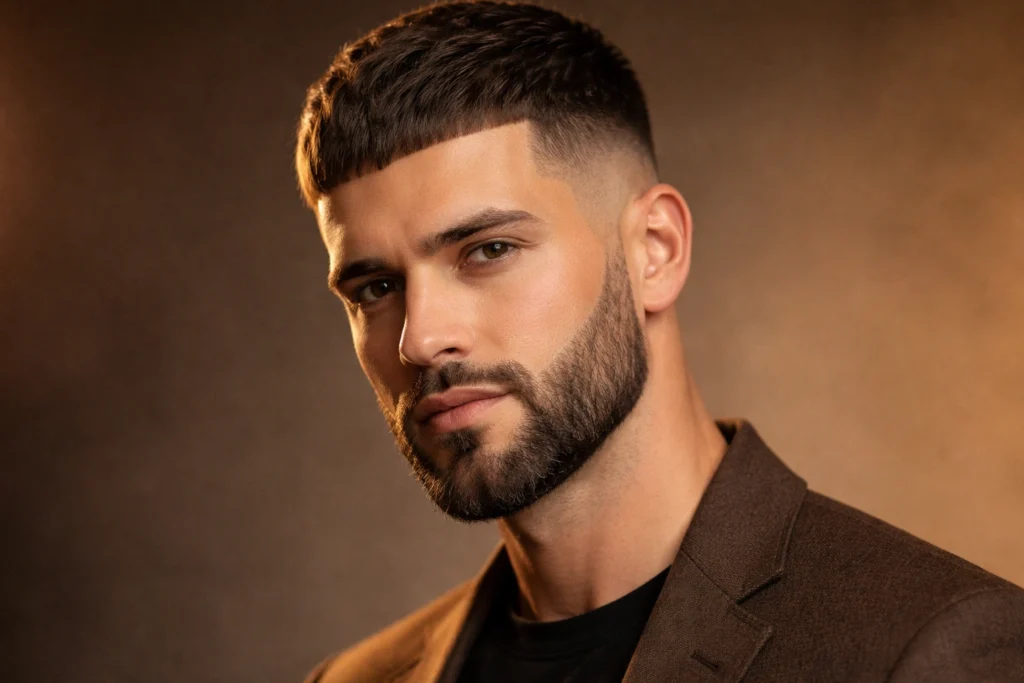 French Crop with Beard