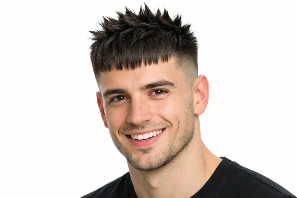 French Crop with Spiky Top