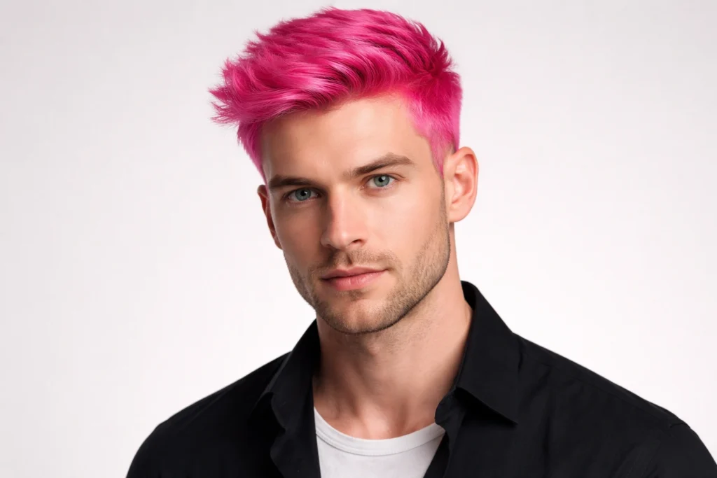 Full Vivid Pink Transformation