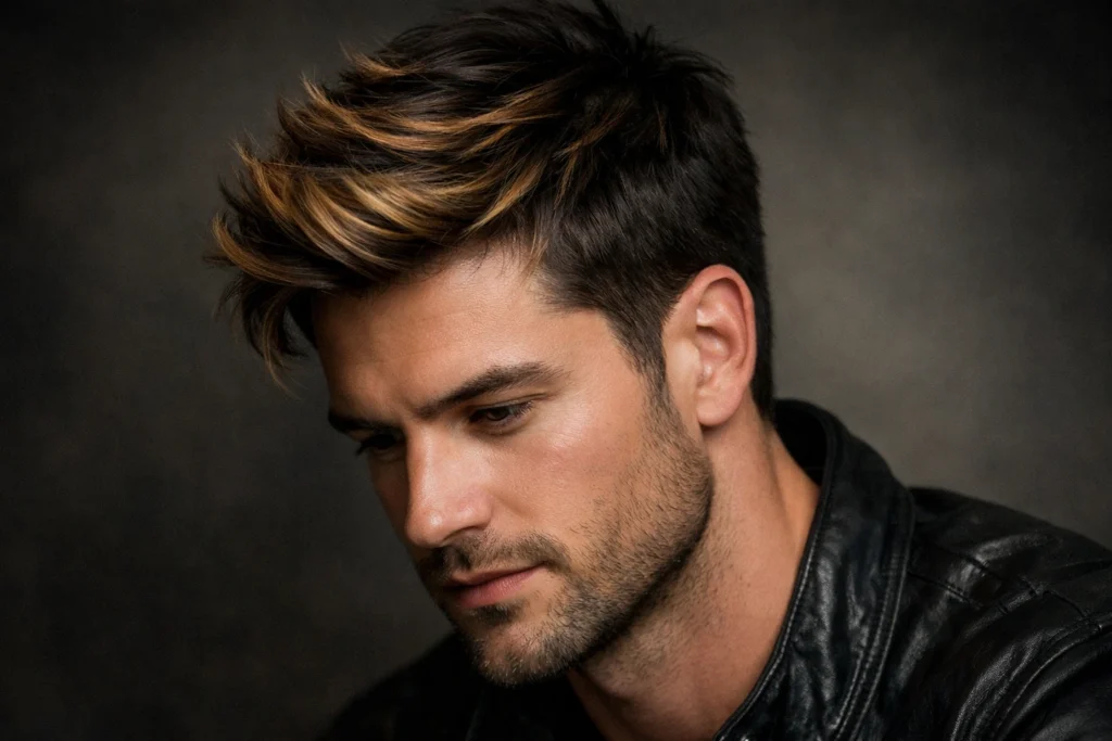 Honey Blonde Highlights with Shadow Root Technique