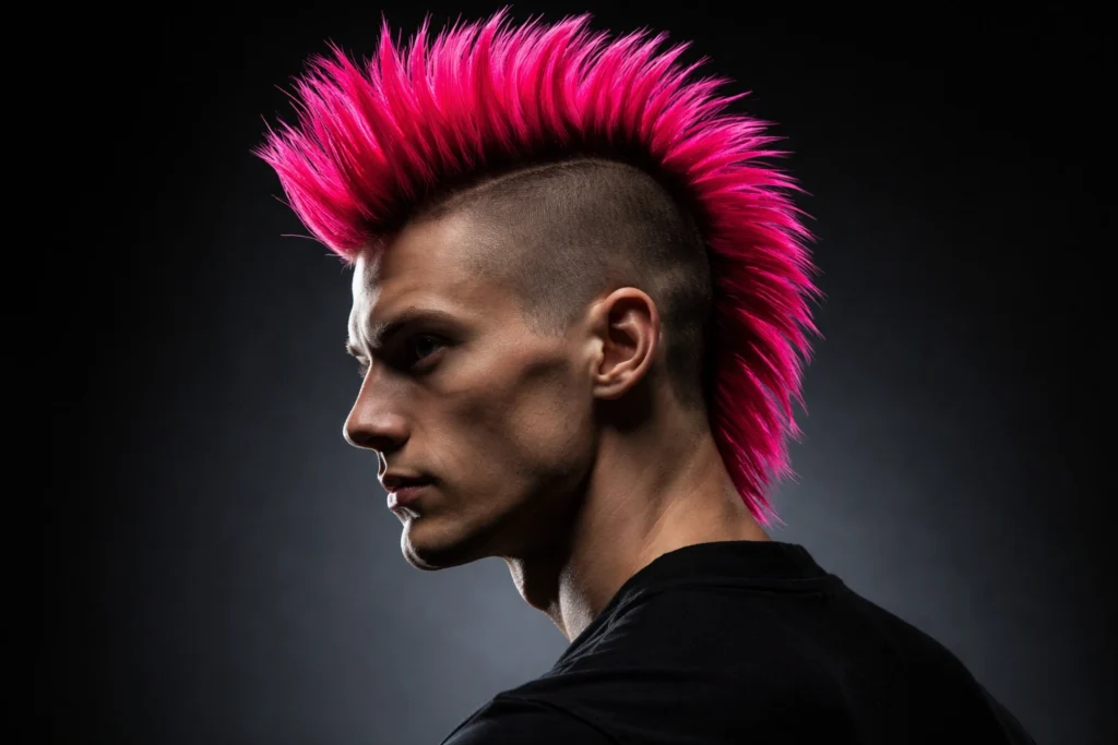 Hot Pink Mohawk