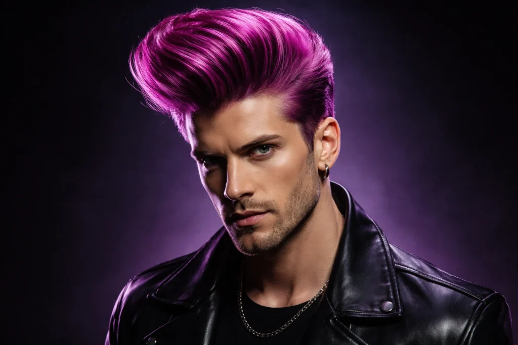 Magenta Pompadour