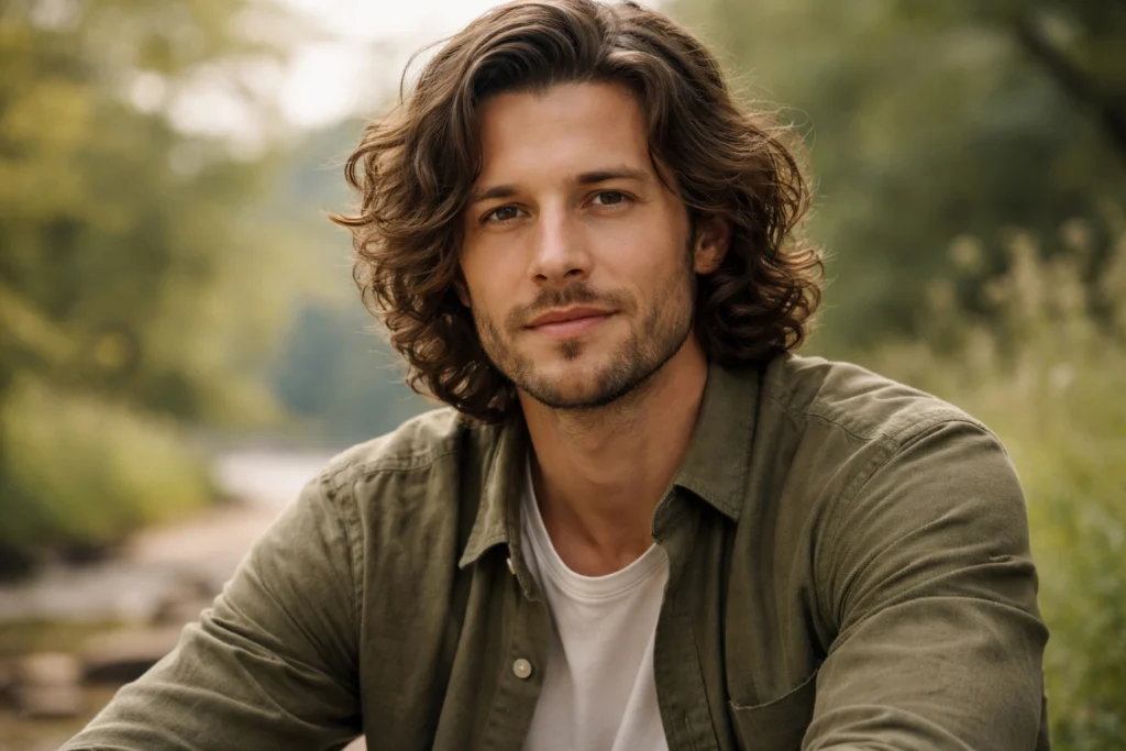 Medium-Length Wavy Hair