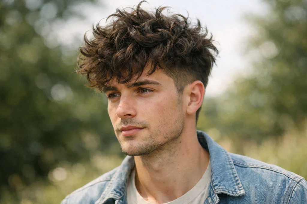 Messy Fluffy Broccoli Haircut
