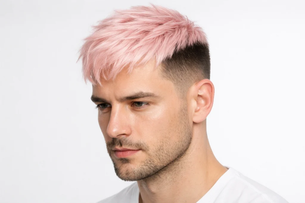 Pastel Pink Undercut