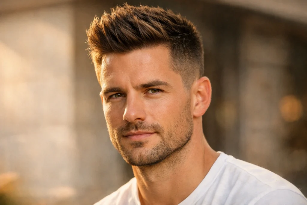 Short Textured Quiff