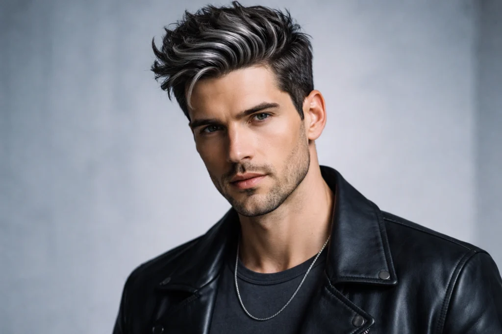 Silver and Grey Highlights