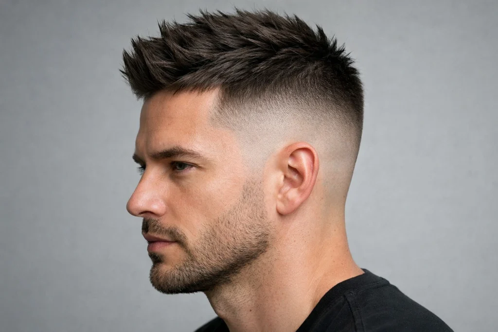 Skin Fade with Textured Top