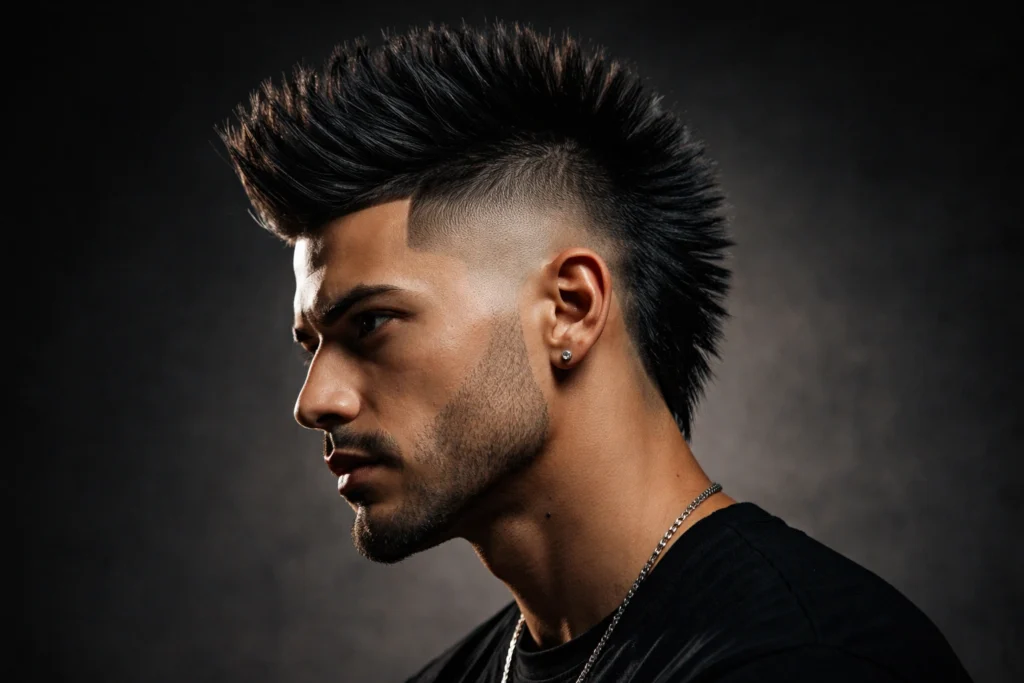 The Burst Fade Mohawk