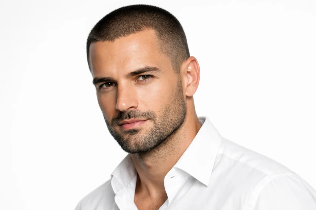 The Buzz Cut With Designer Stubble