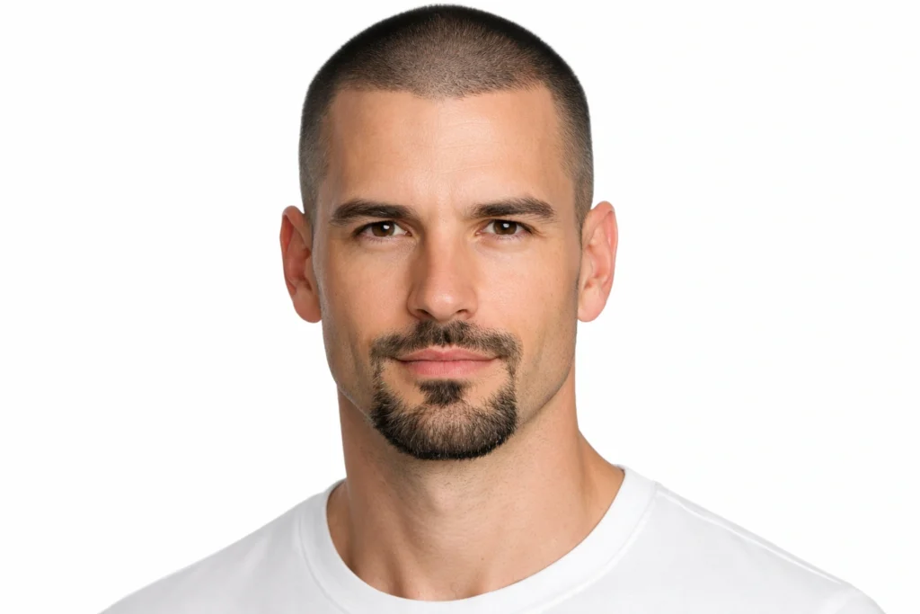 The Buzz Cut With Goatee