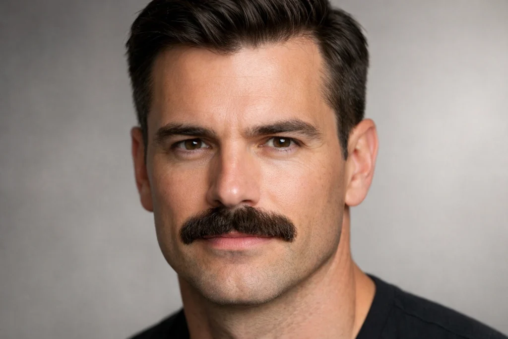 The Chevron Mustache