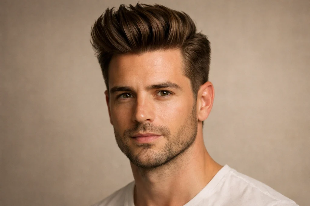 The Classic High Volume Quiff