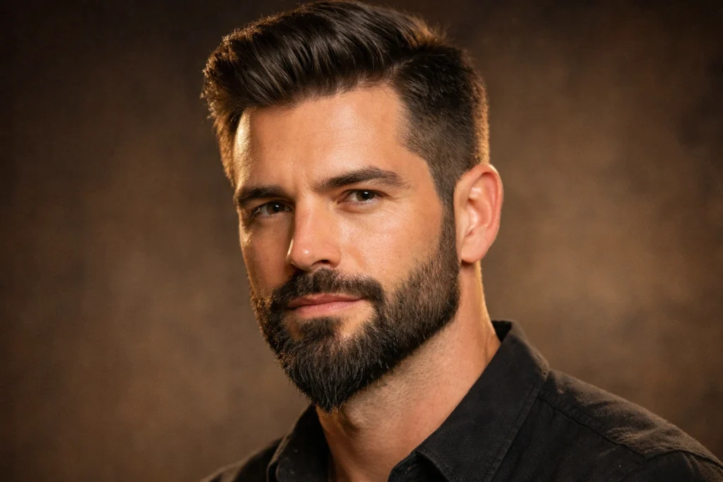 The Classic Short Ducktail Beard