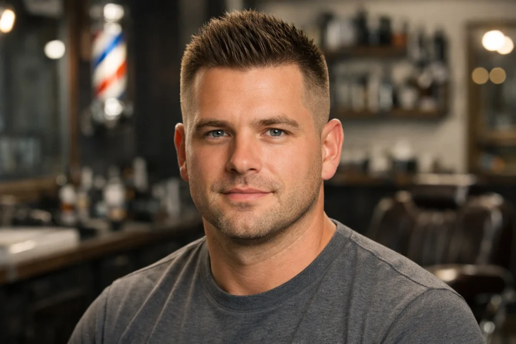 The Crew Cut with Textured Crown