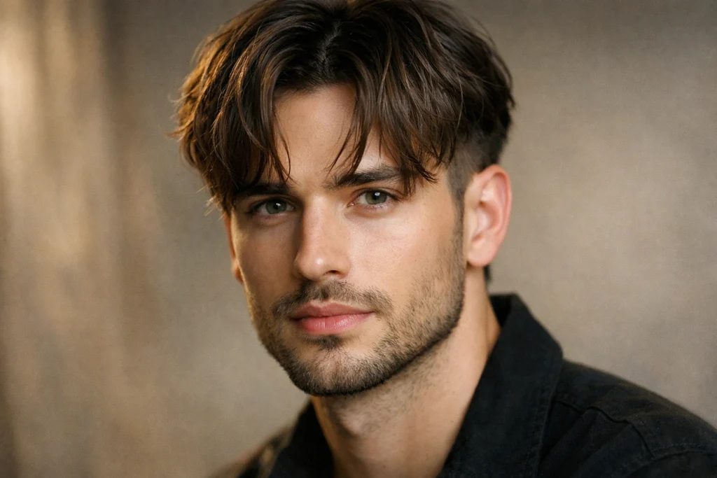 The Curtain Fringe with Undercut