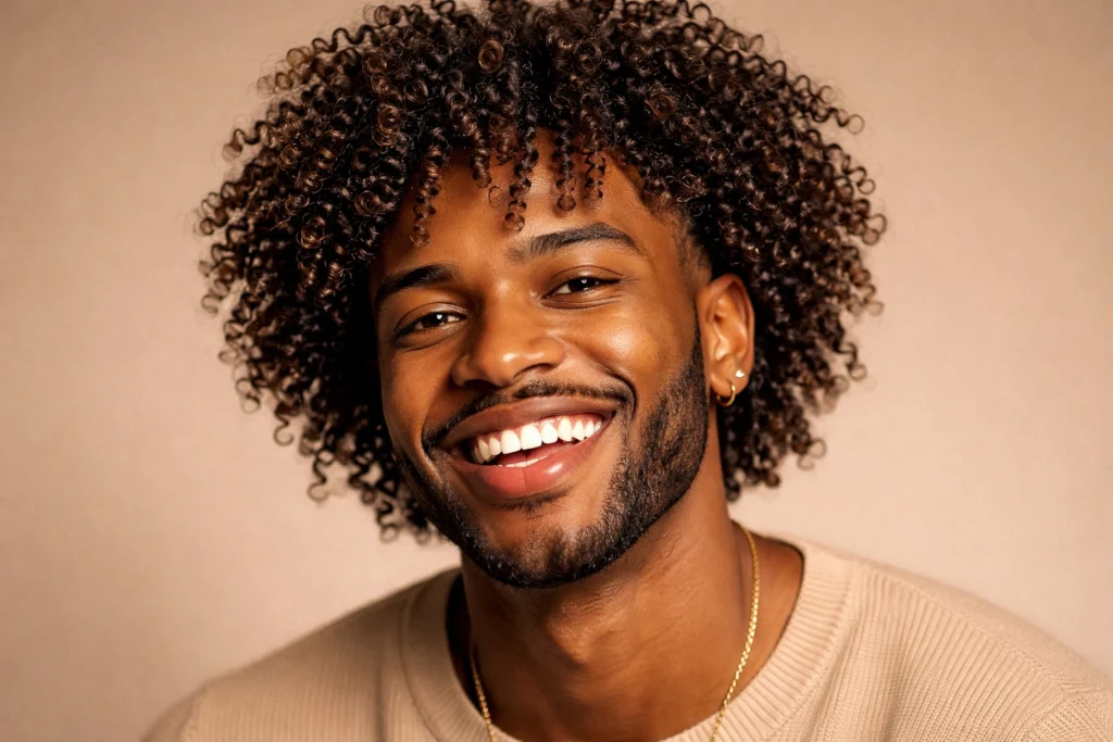 The Defined Curls Look