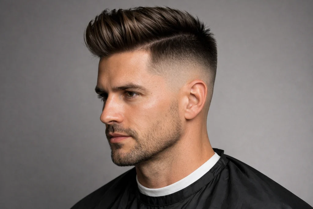 The Disconnected Undercut Fade