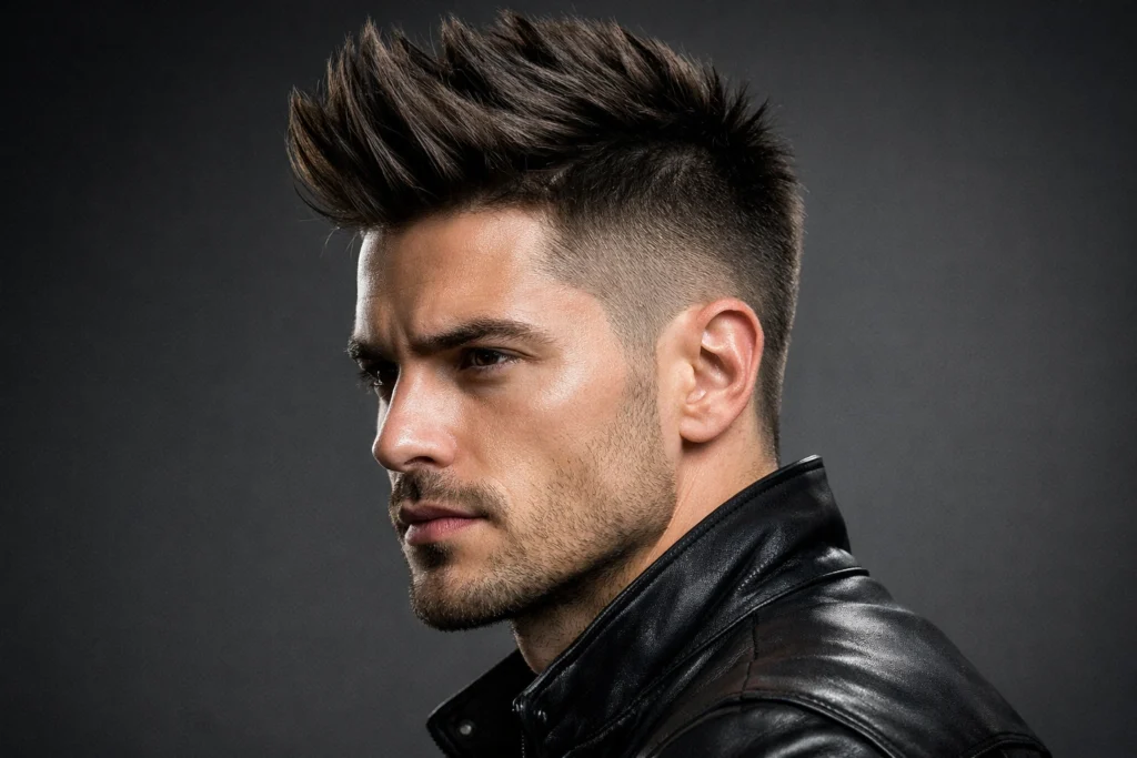 The Disconnected Undercut With Faux Hawk