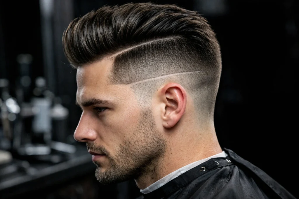 The Disconnected Undercut With Hard Line