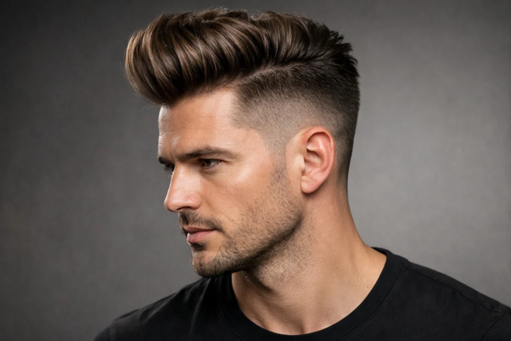 The Disconnected Undercut With Pompadour