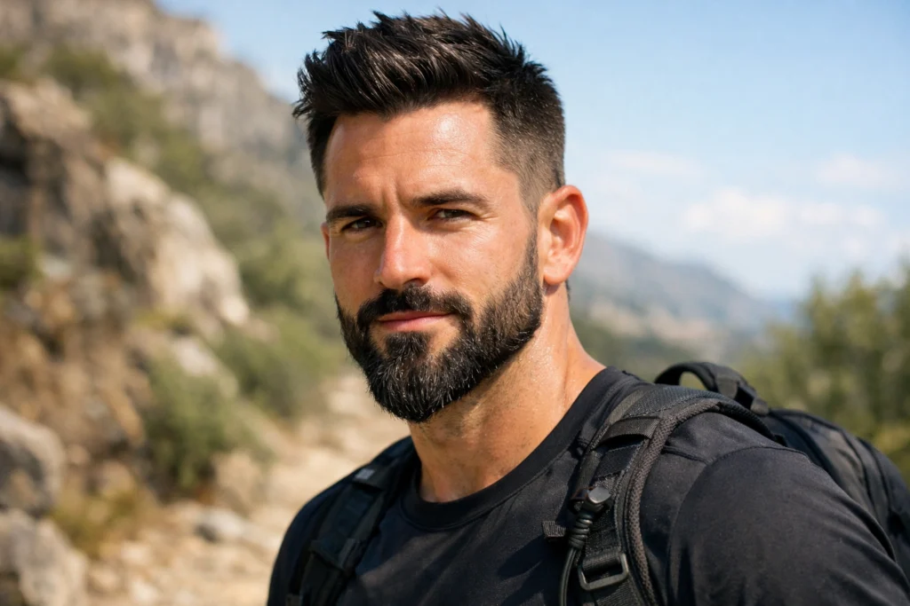 The Ducktail Beard for Athletes and Active Men