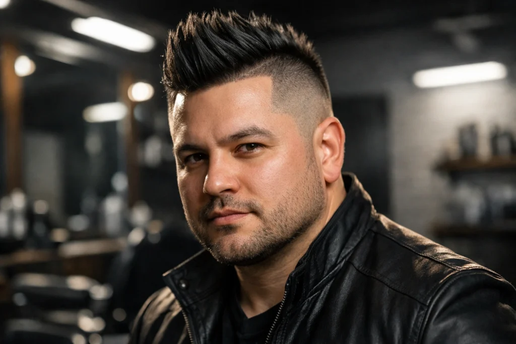 The Faux Hawk with Skin Fade