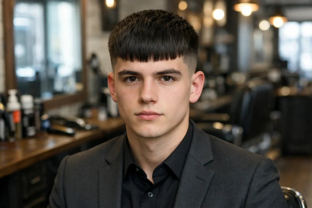 The French Crop with Low Fade