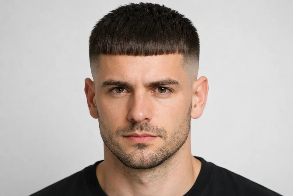 The French Crop with Skin Fade