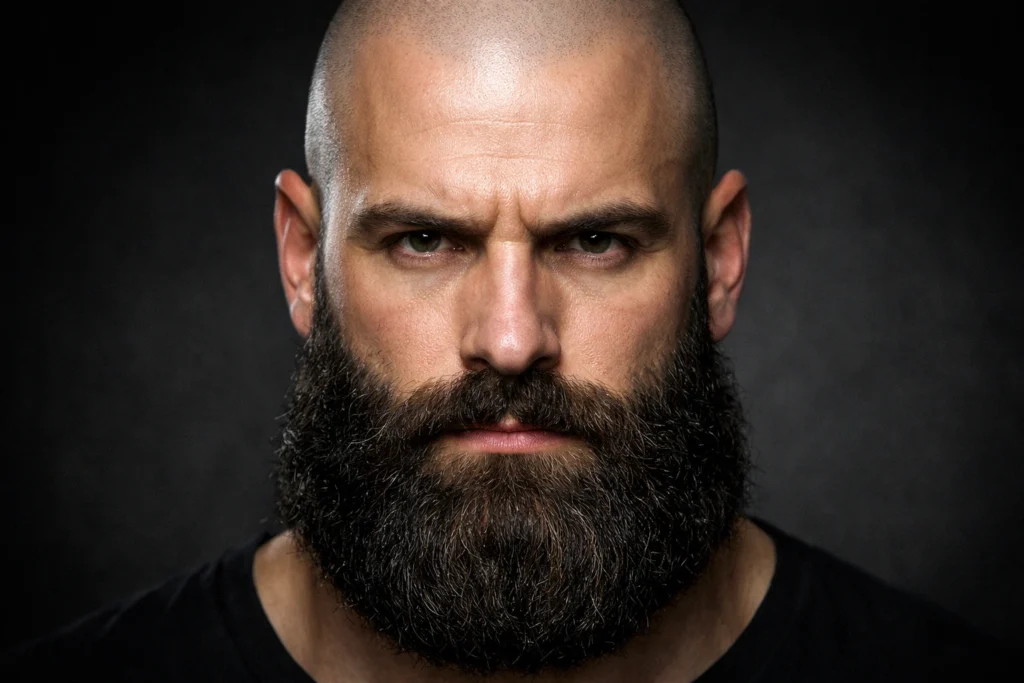 The Induction Cut With Full Beard