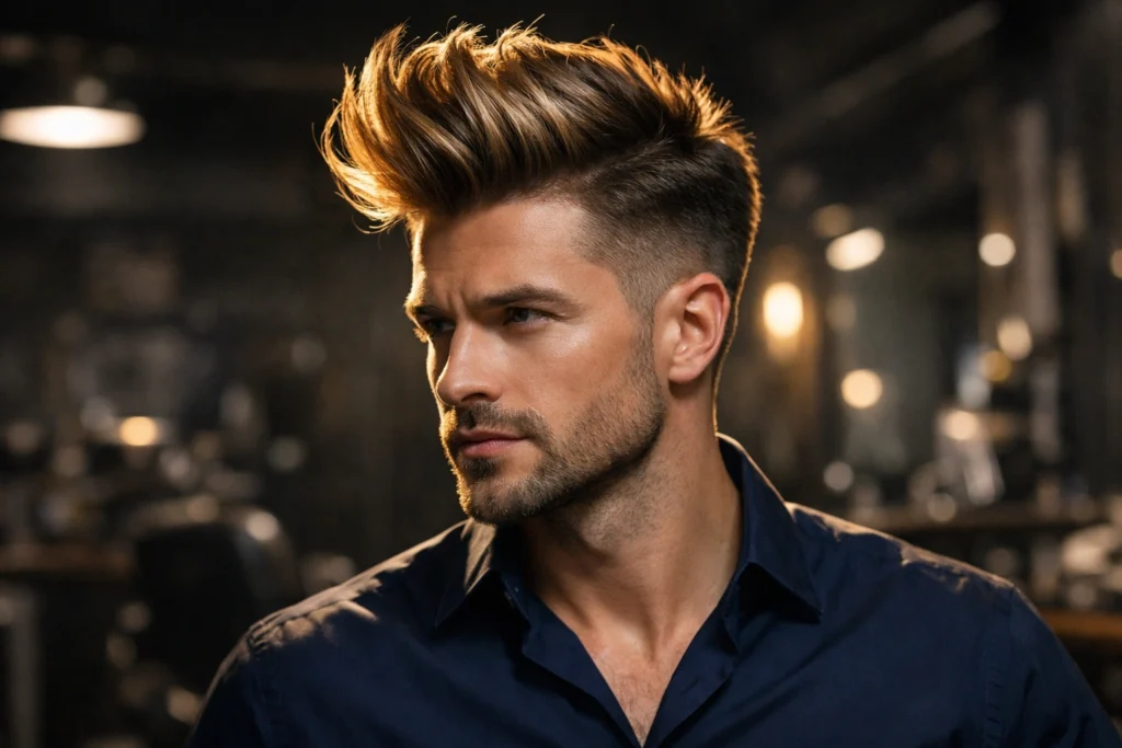 The Light Brown Quiff