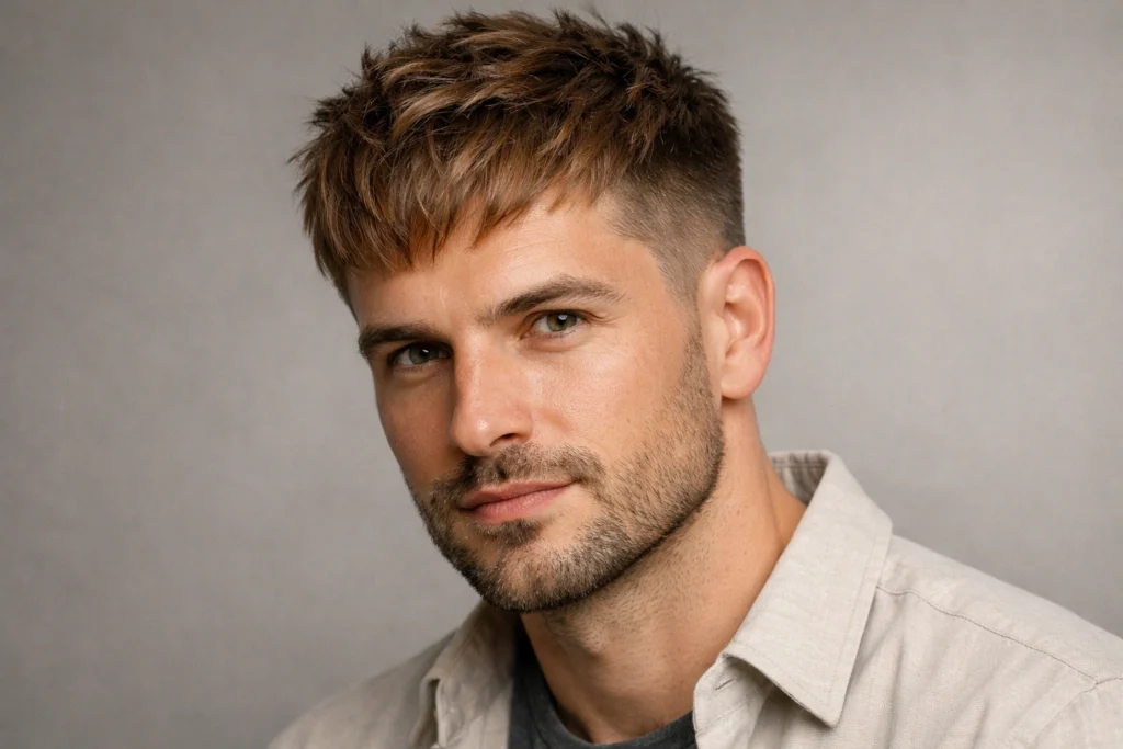 The Light Brown Textured Crop