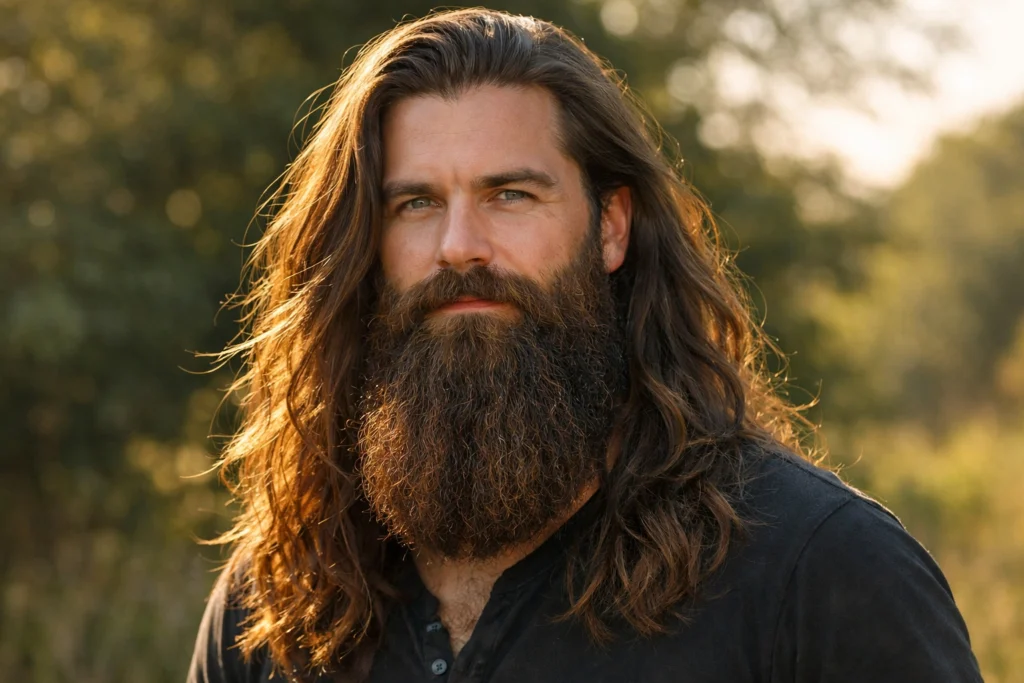 The Long Beard With Long Hair
