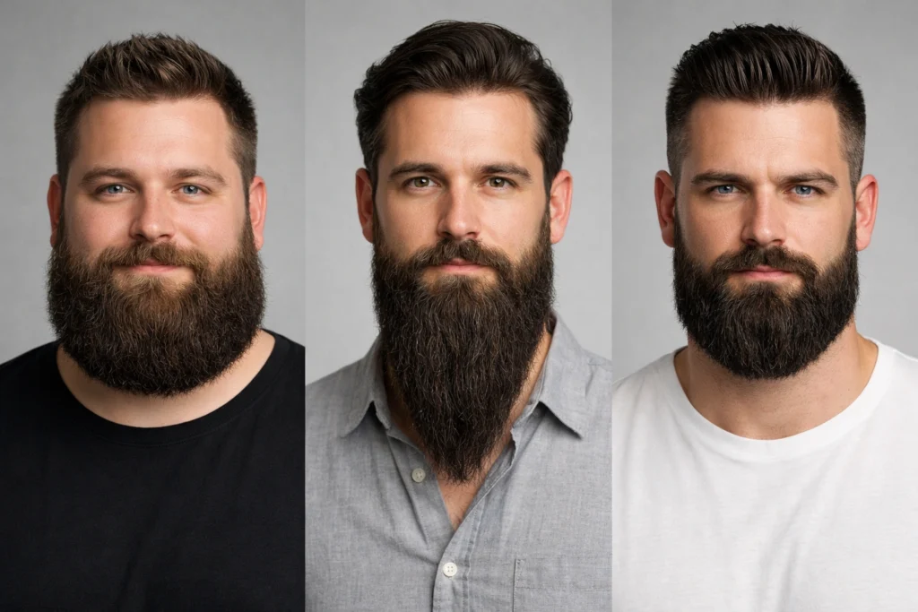 The Long Beard for Different Face Shapes