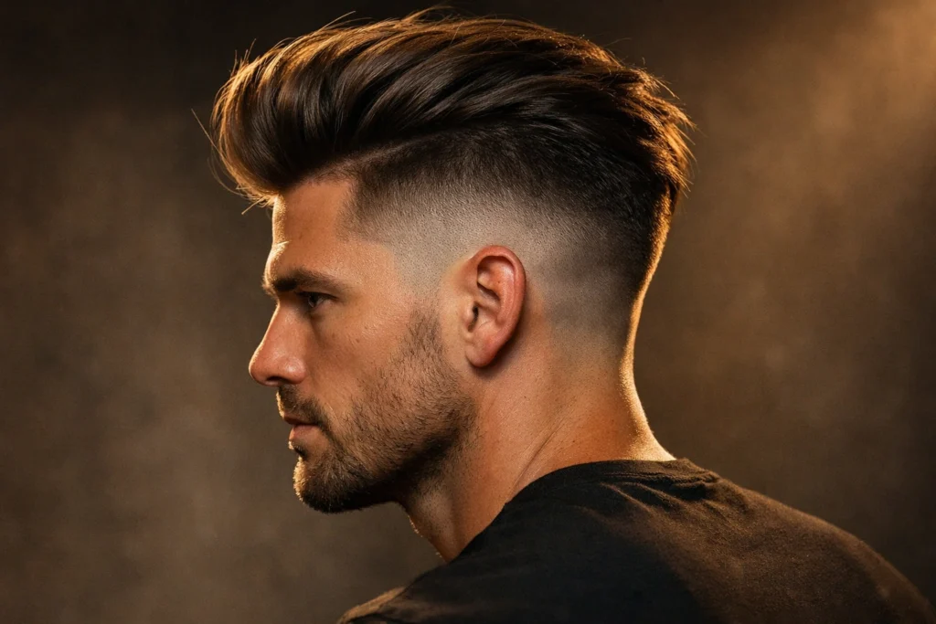 The Long Top Skin Fade Undercut