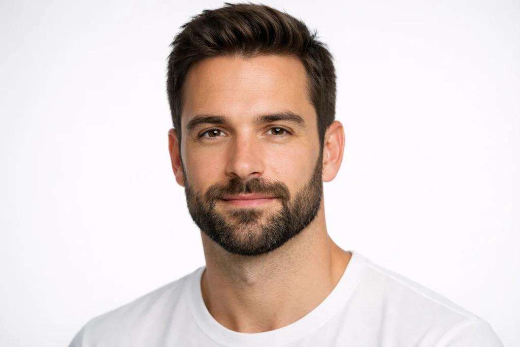 The Medium Beard for Oval Face Shapes