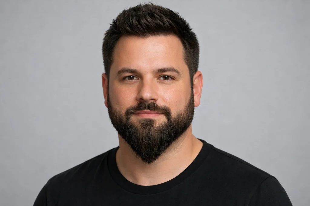 The Medium Beard for Round Face Shapes